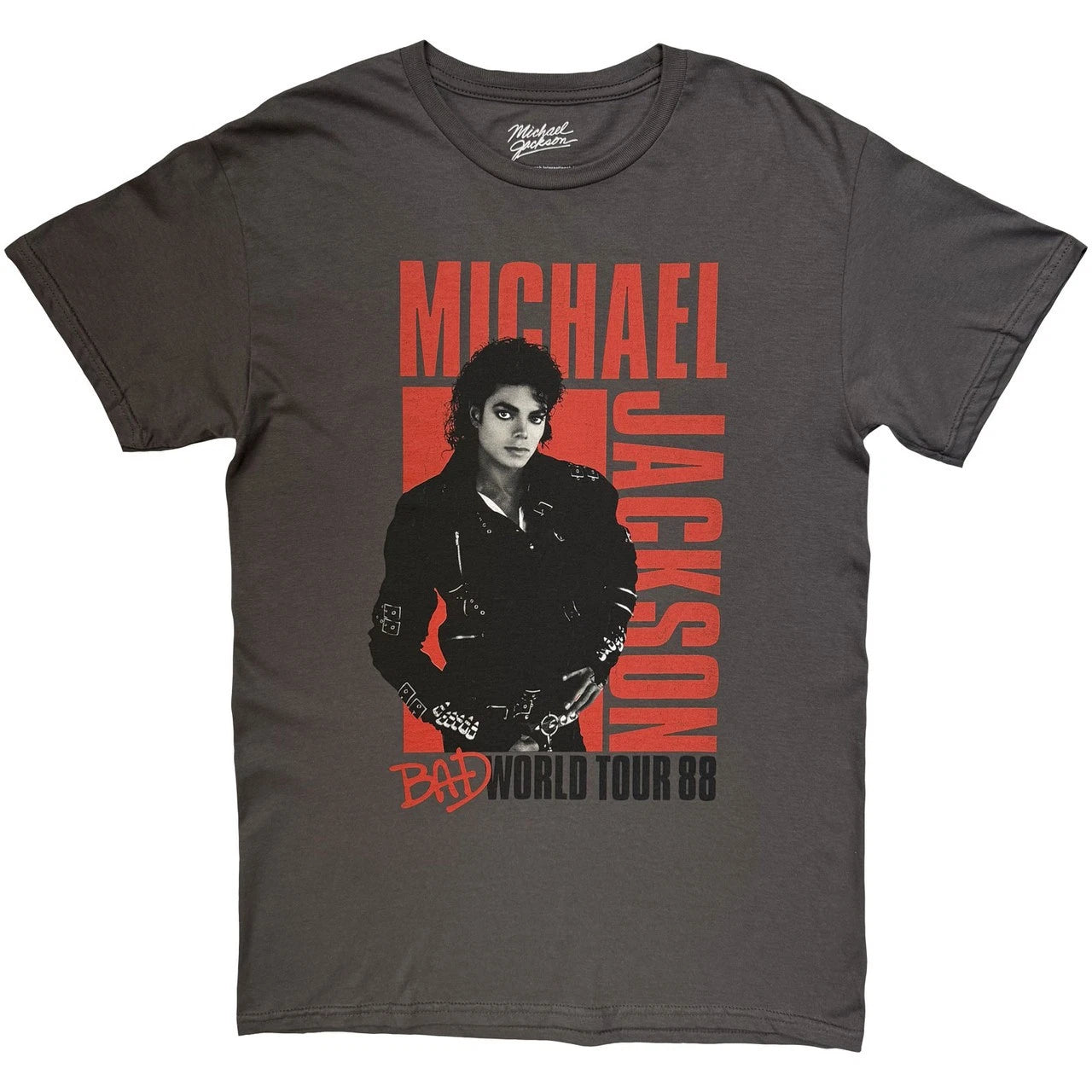 Michael Jackson Bad World Tour '88 Official T-Shirt Mens