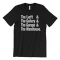 The Loft & Gallery & Paradise Garage & Warehouse nightclub T-Shirt Larry Levan