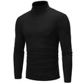 TiaoBug Mens Thermal Shirt Casual Slim Fit Long Sleeve Mock Turtleneck AU