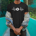 Bitcoin Heartbeat Cryptocurrency T-Shirt BTC Crypto Unisex Tee Top Birthday Gift