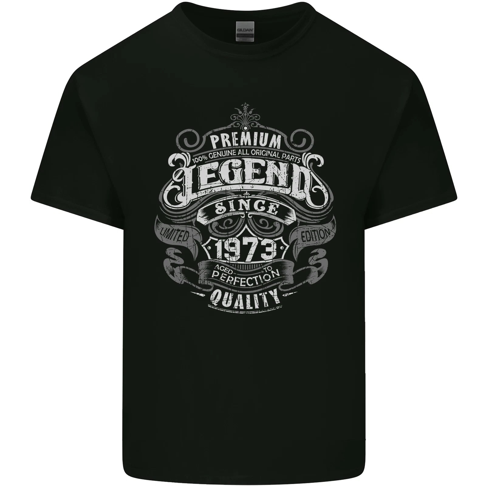 Premium Legend 53rd Birthday 1973 Mens Light Cotton T-Shirt