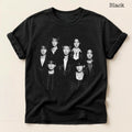 Retro BTS Black And White Member Portrait Graphic T shirt