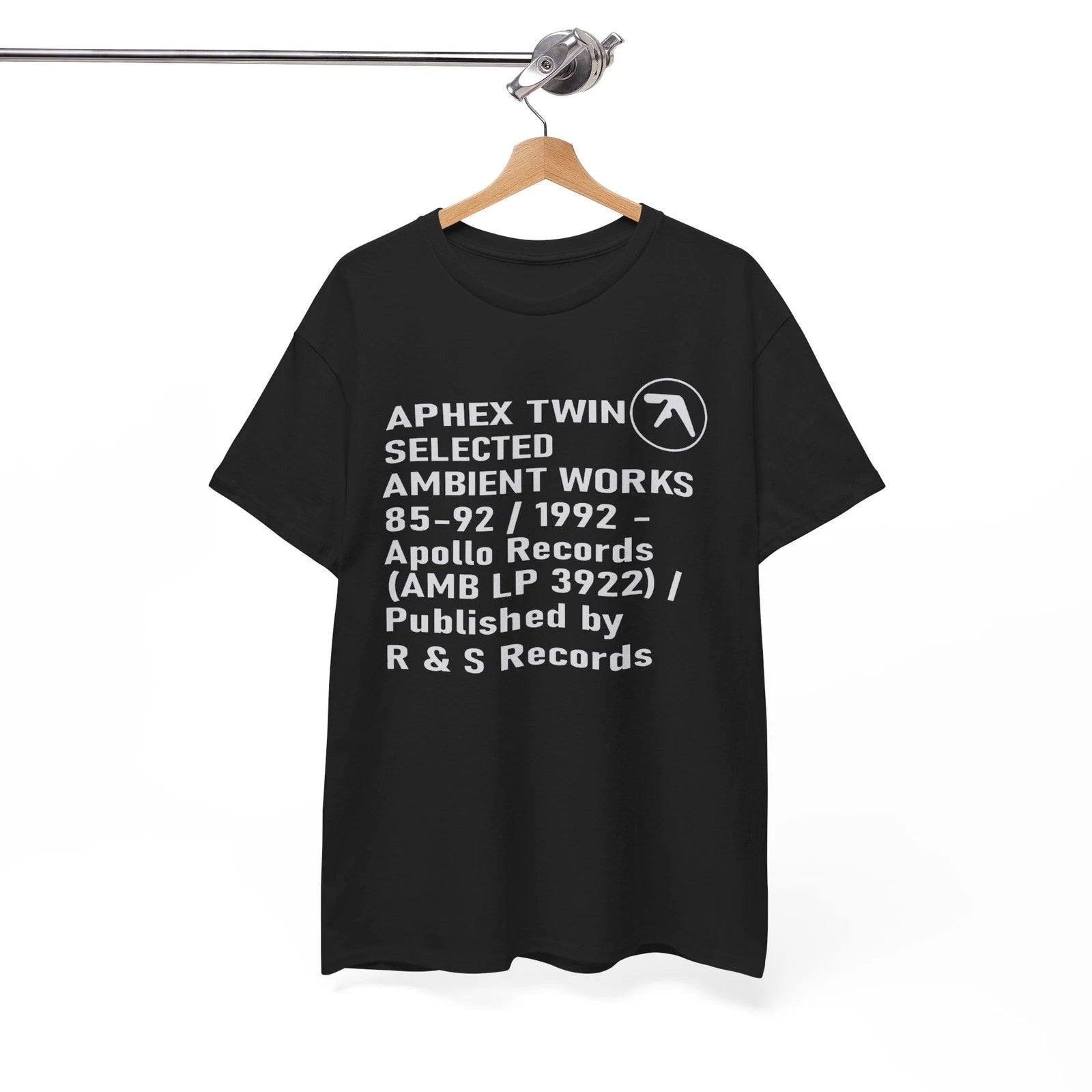 Aphex Twin Ambient Works Records T-Shirt, Music Band Rock Roll Unisex Tee