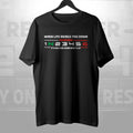 T-Shirt for Motorcycle Riders, 1-6 Gear Shifting, Motorcyclists Gift