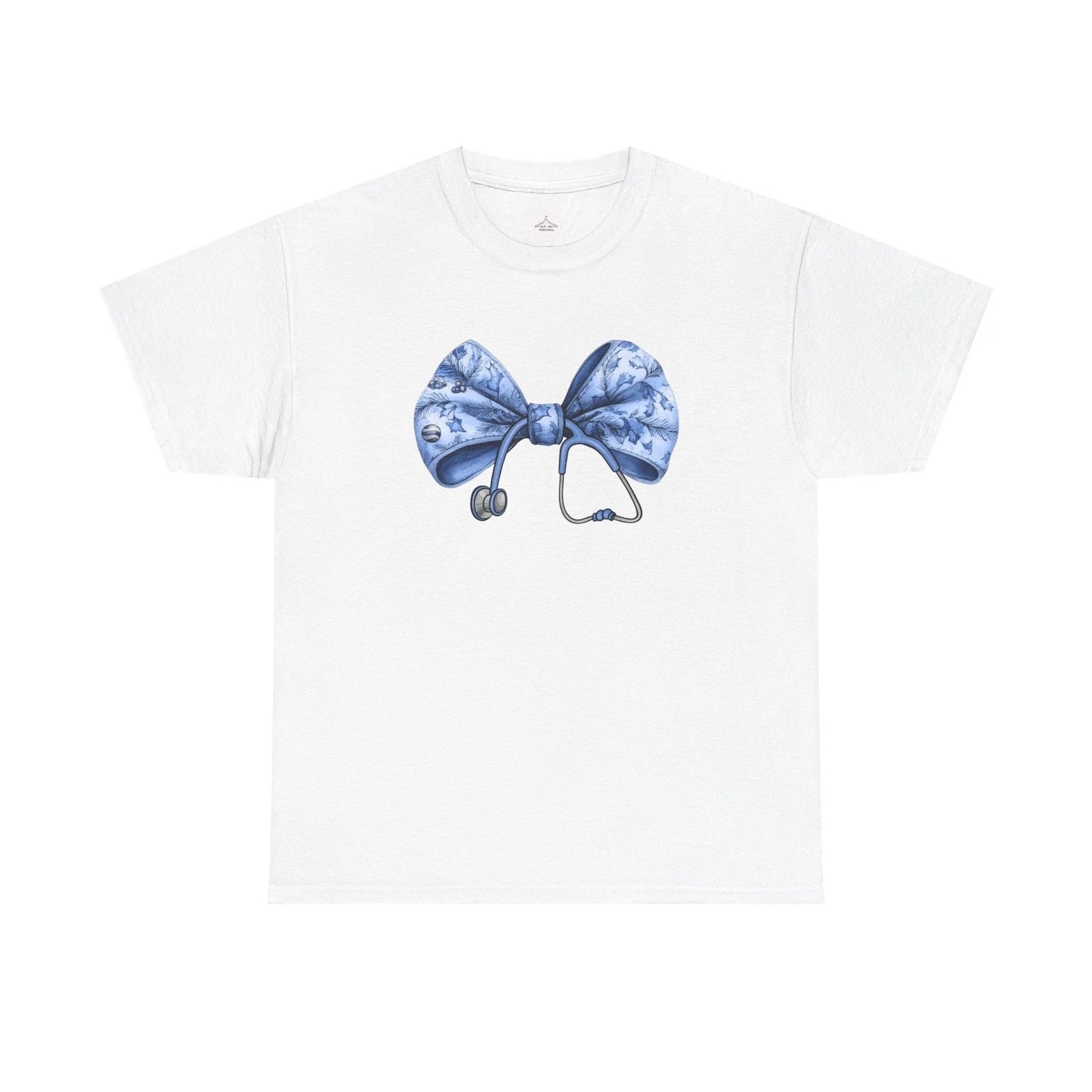 Cute Bow Graphic Unisex Heavy Cotton Tee, Gifts for Her, Birthday, Casual Wear