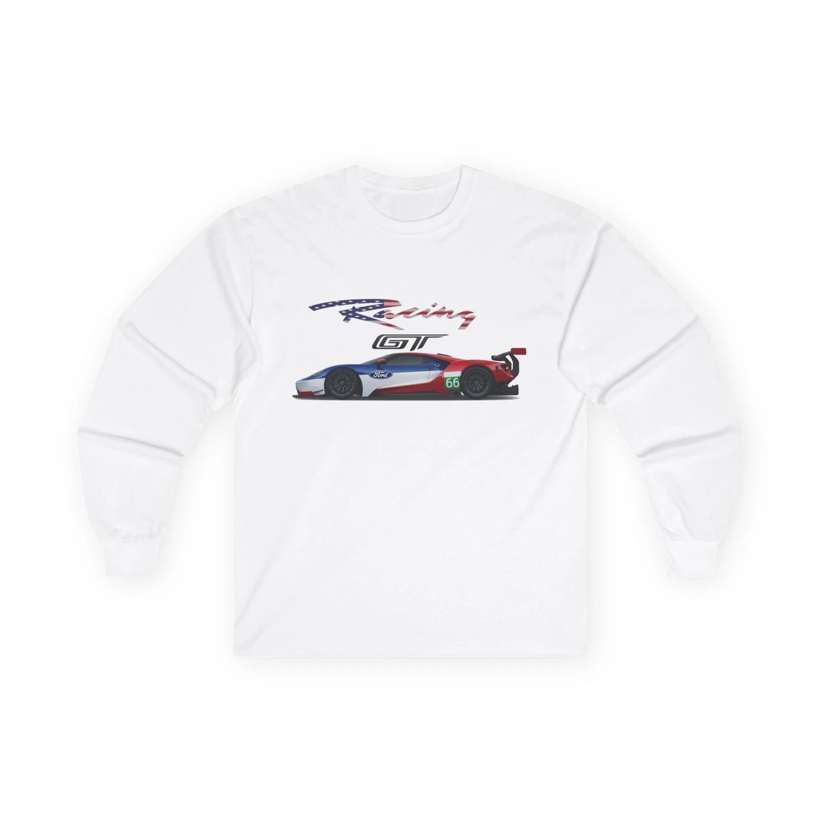 Racing GT sports car Long Sleeve Tee | racecar graphic