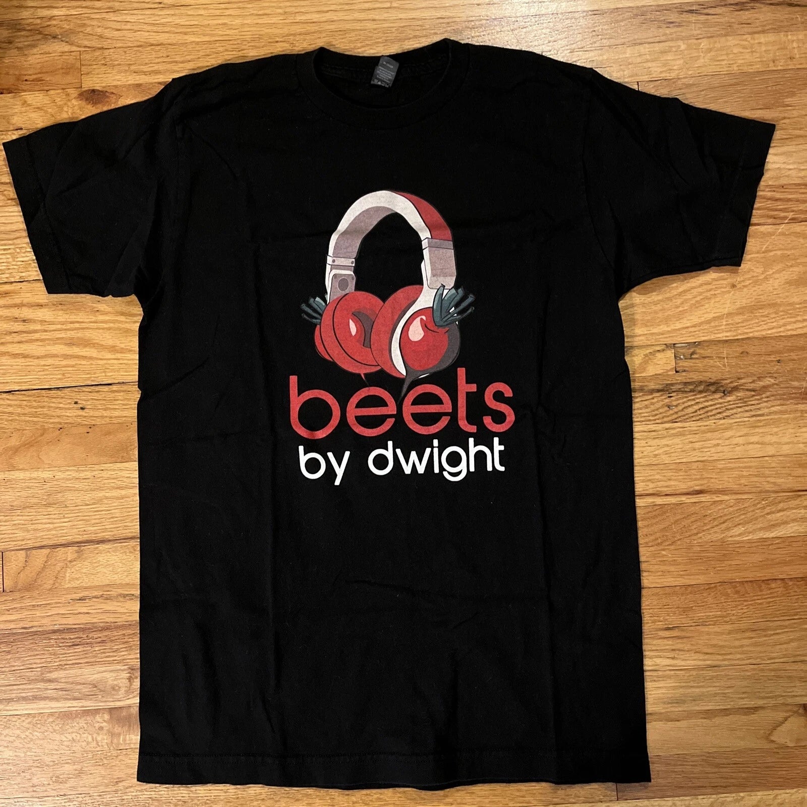 Beets By Dwight The Office Black T Shirt Size M Schrute Beats By Dre