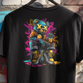 Streetwear Teddy Bear T-Shirt, Graffiti Urban Style Tee, Original Artwork Top