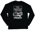Big Men's Long Sleeve T-shirt Ford F150 tee shirt men plus size