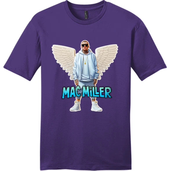 NEW Art Society RAP ICON ANGEL PURPLE Tee Shirt SMALL-4XLARGE MADE IN USA
