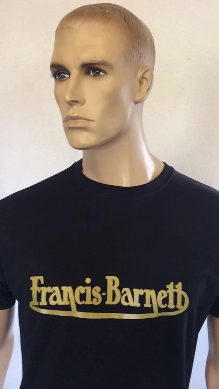 FRANCIS BARNETT RETRO CLASSIC MOTORCYCLE T-SHIRT - BIKER - CAFE RACER - BIKE