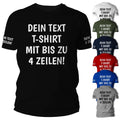 Personalised Wish Text Name Gift Funny Saying Company Love Fun T-Shirt