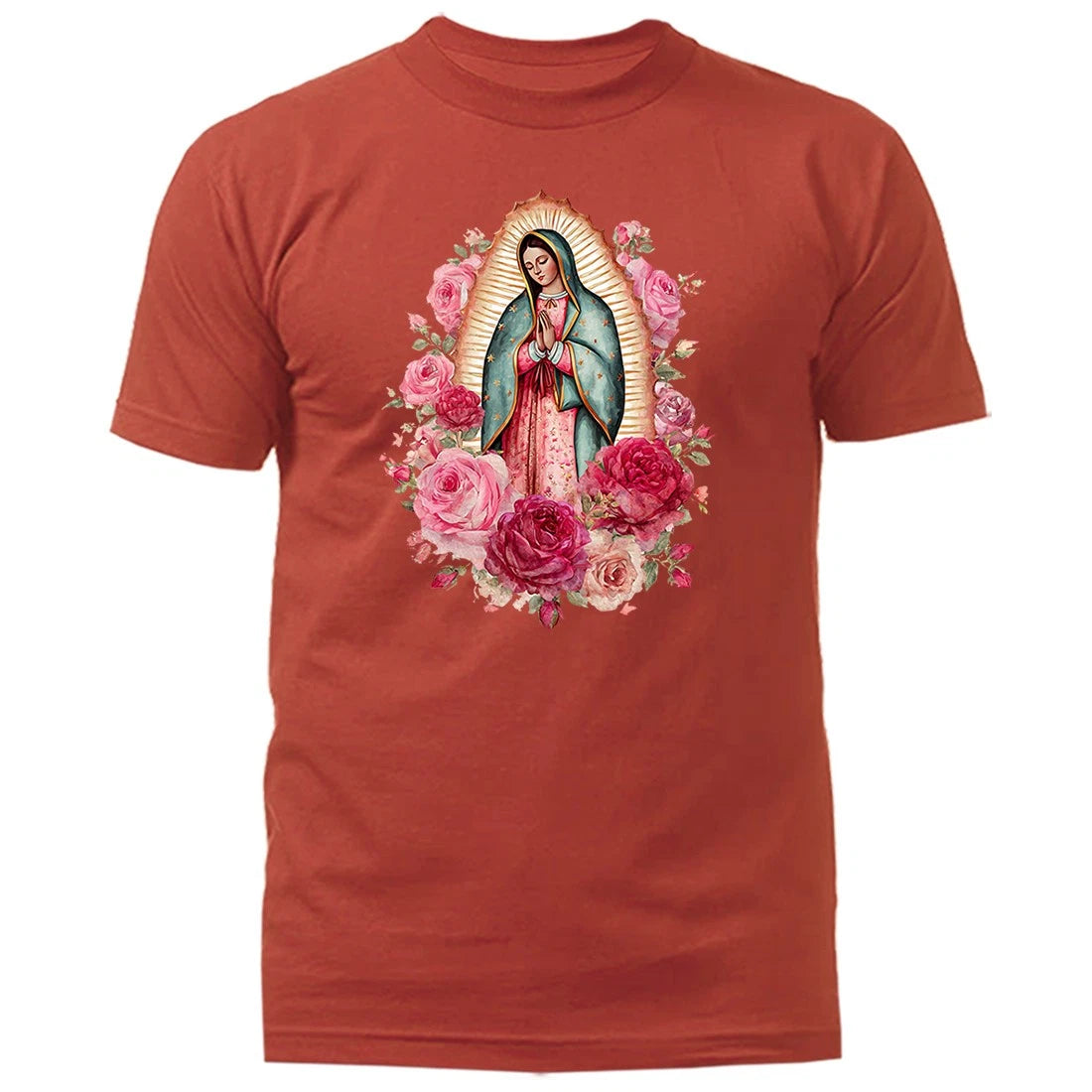 Our Lady Virgin Of Guadalupe Virgin Maria Catholic Religious T-shirt