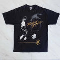 Hanes Men's Michael Jackson King of Pop T-Shirt Vintage Rare Retro Graphic Tee