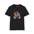 Urban Bear Custom T-Shirt, Personalized Streetwear Graphic Tee, Black Unisex