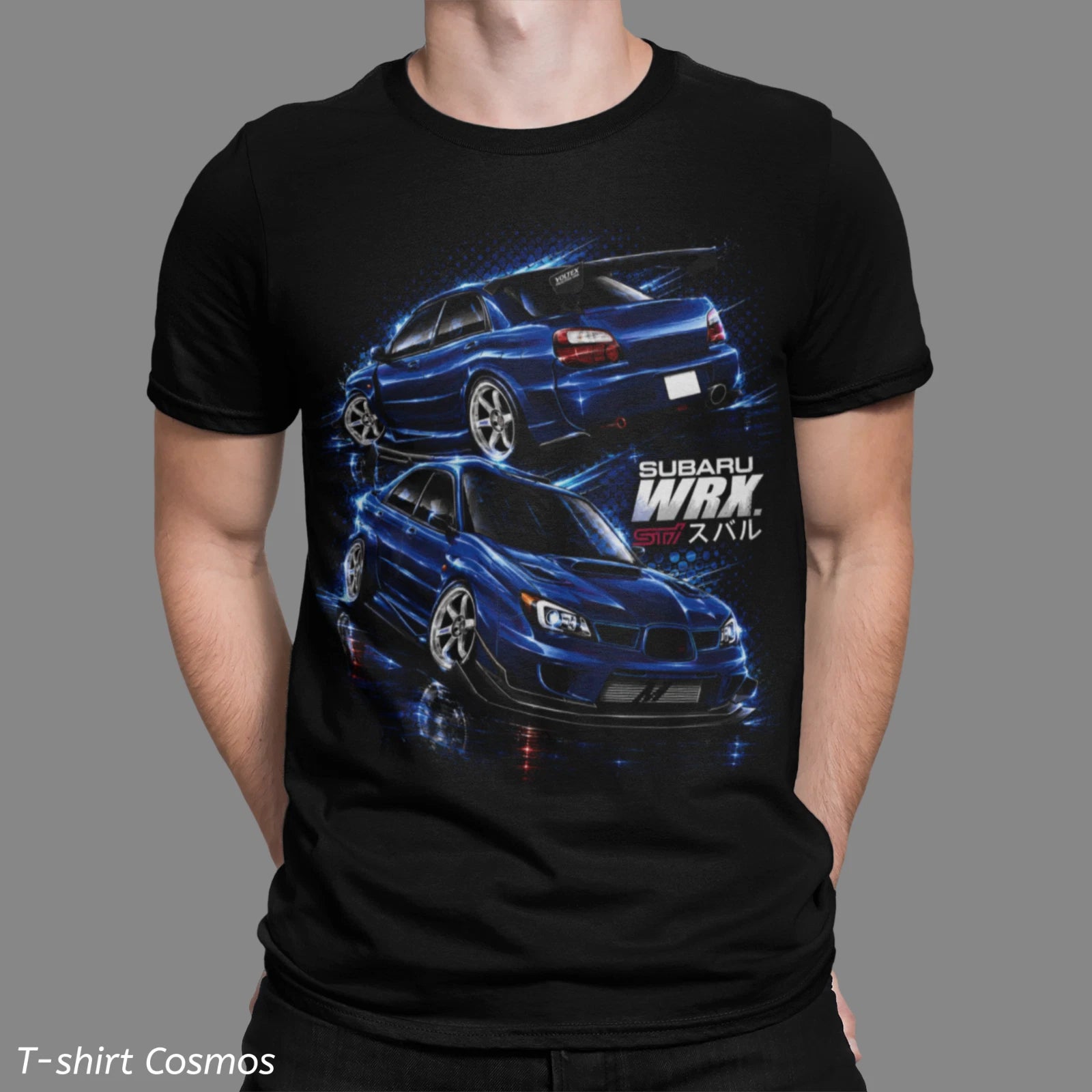 Subaru WRX street racer, Drift Race fast furious T-Shirt,
