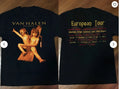 Van Halen Balance European Tour 1995 Unisex Black T-Shirt