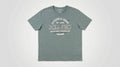 Jack & Jones Men's T-Shirt 6XL Grey Authentic Denim Print Crew Neck Casual