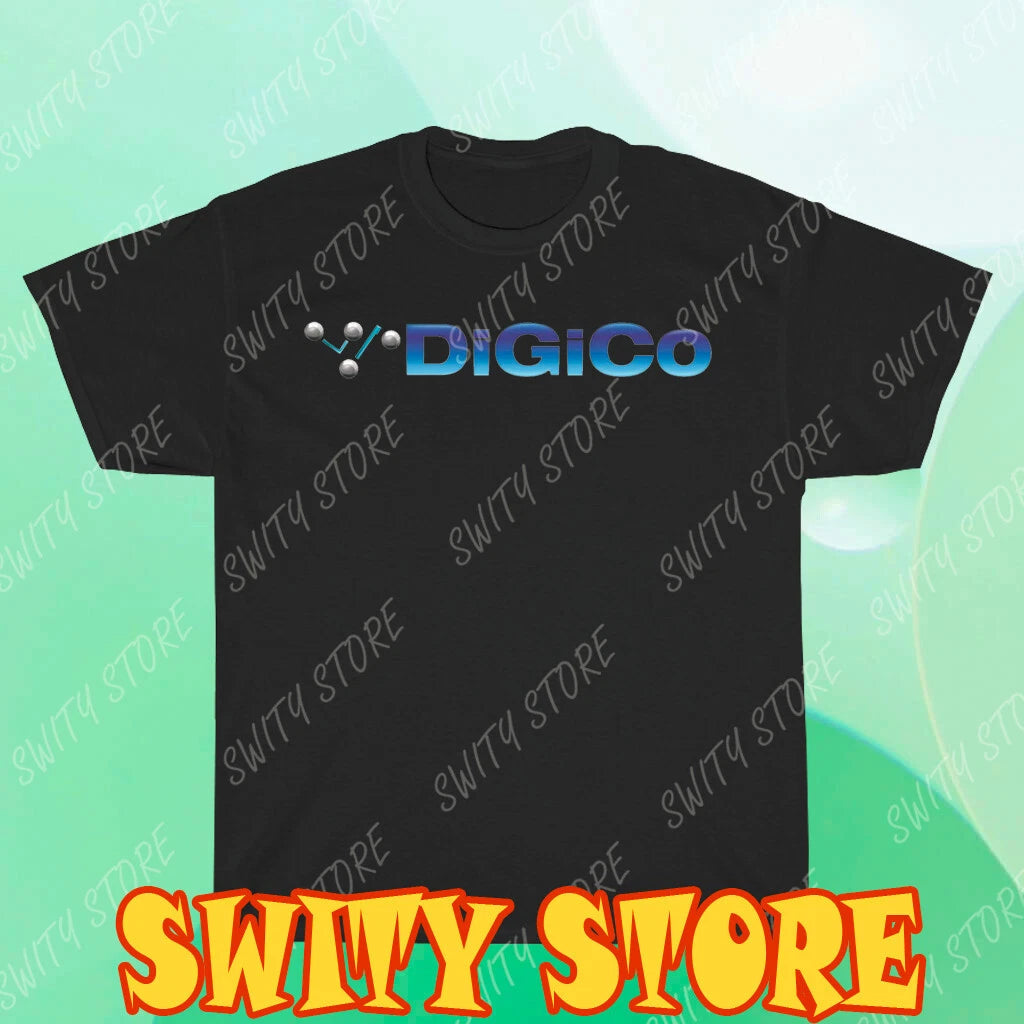 DiGiCo Creative Mixing Audio Logo T-Shirt Logo Men's T-Shirt Funny Size S to 5XL