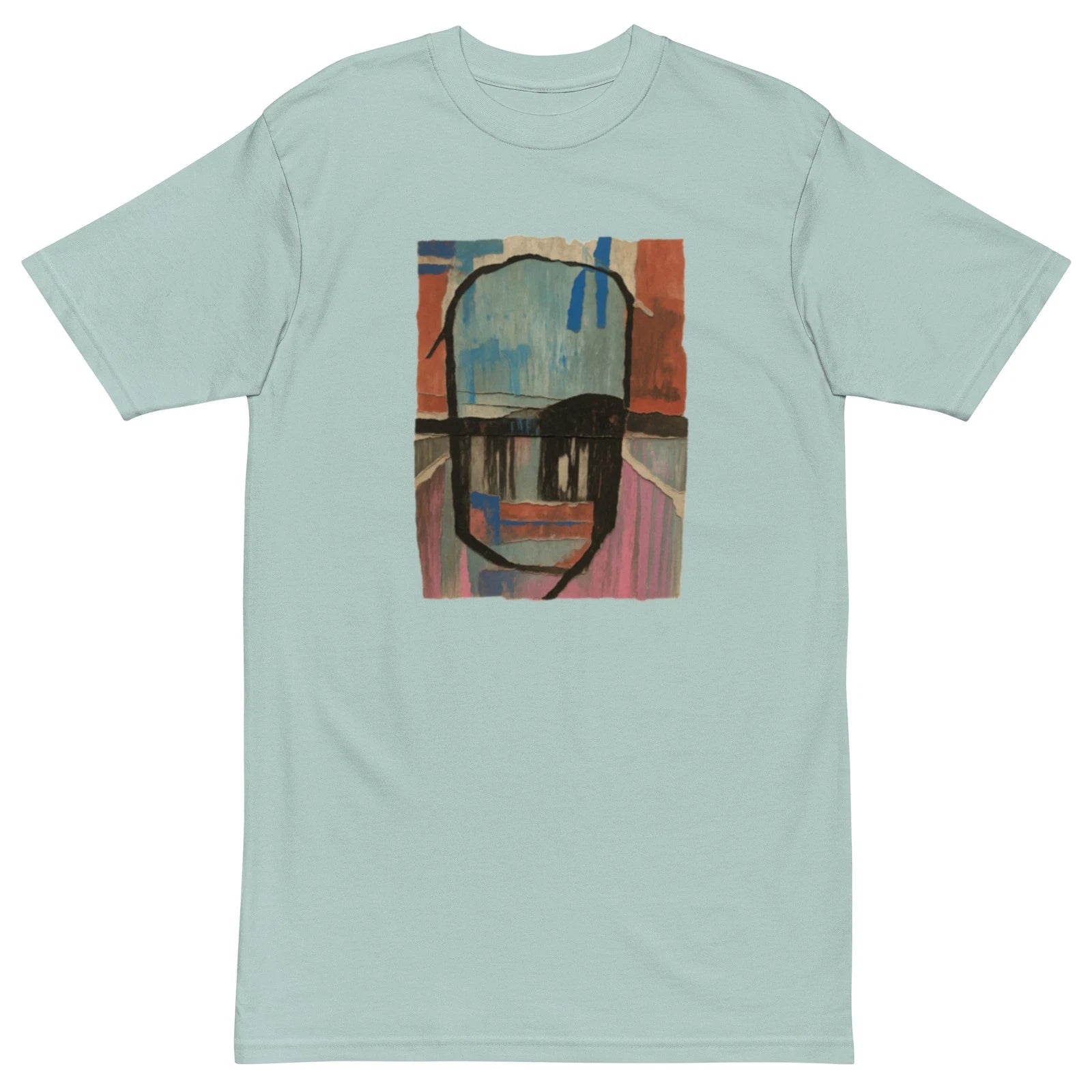 Men’s premium heavyweight tee Street Art Design