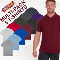 5 x Mens Polo Top Regular & Plus Size t Shirt Plain Shirt Big Tall Short Sleeve
