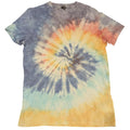 ASOS Shirt Medium Pastel Tie Dye Spiral Cotton Tee Hippie Festival 420 Relaxed