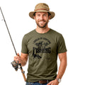 Funny Fishing T Shirt I Googled My Symptoms Need To Go Fishing Fishermen Tee