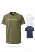 TS616034 HENRY COTTON'S BASIC COTTON HALF SLEEVE T-SHIRT