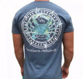 Salty Deal With It Crab Compass Short Sleeve T-Shirt NEW Fast Free Ship