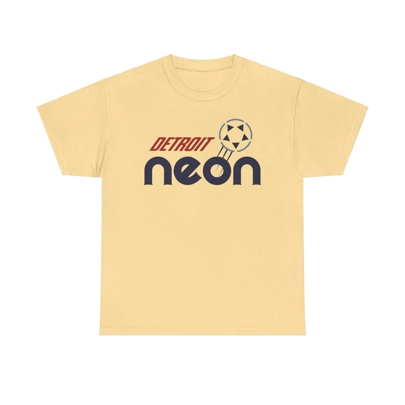 Detroit Neon Michigan Continental Indoor Soccer League 1994-1996 T-shirt