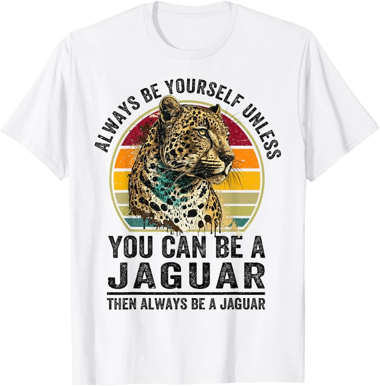 Funny Jaguar Design- Cool Trendy Print Tee Idea Gift Unisex T-Shirt