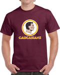 Washington Caucasions Football Funny Parody Unisex T-shirt