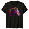 Pop Art Horse Head Horses Animals Mens T-Shirt Ladies Tee Graphic Unisex Tee