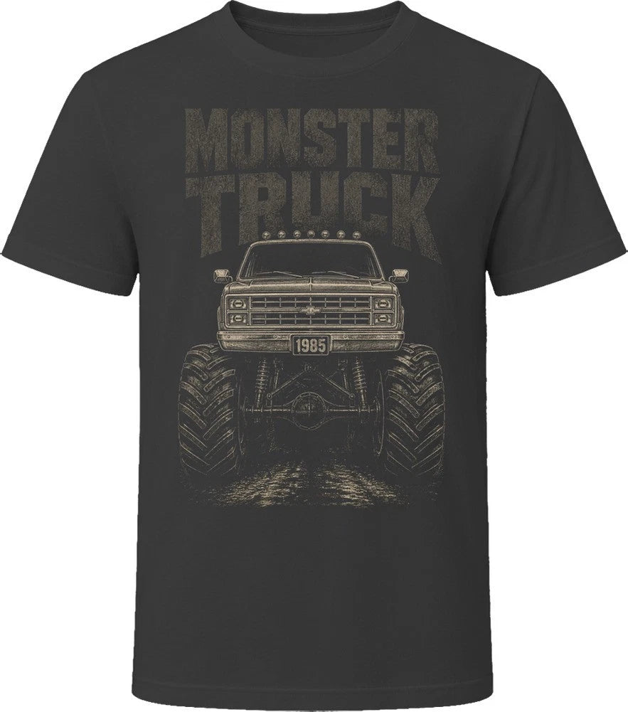 1985 Monster Truck Retro 4x4 Racing T Shirt