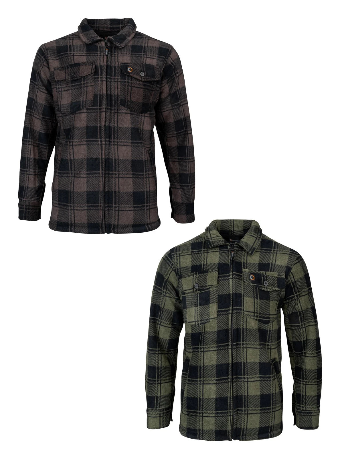 SPEERO Sherpa Fleece Lined Shirt Men Green