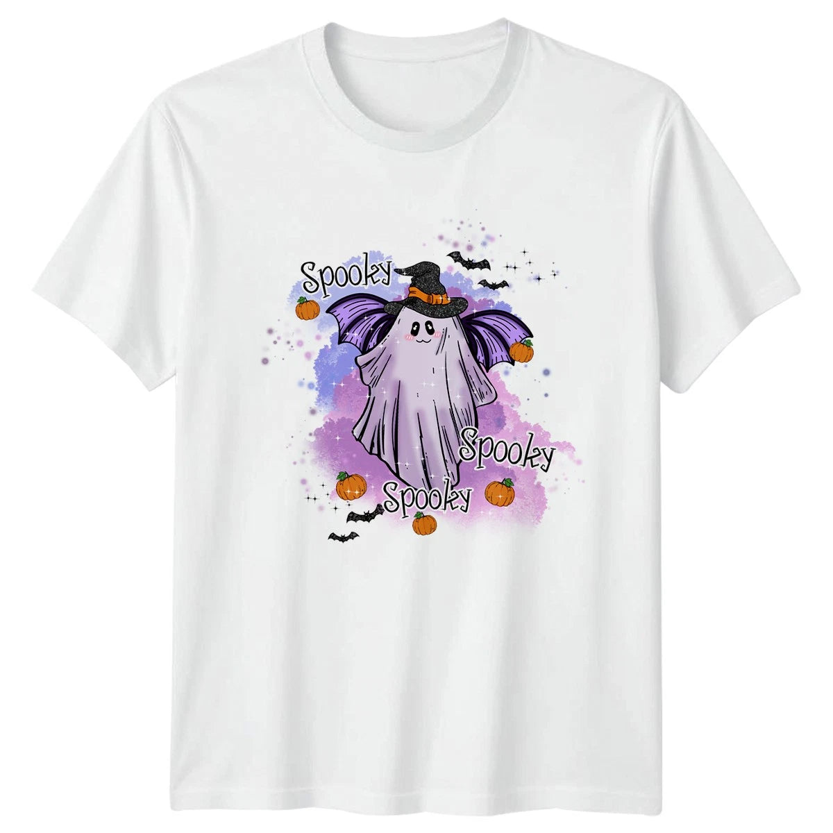 Spooky Spooky Spooky T-Shirt Kawaii Ghost Halloween Holiday Halloween Gift