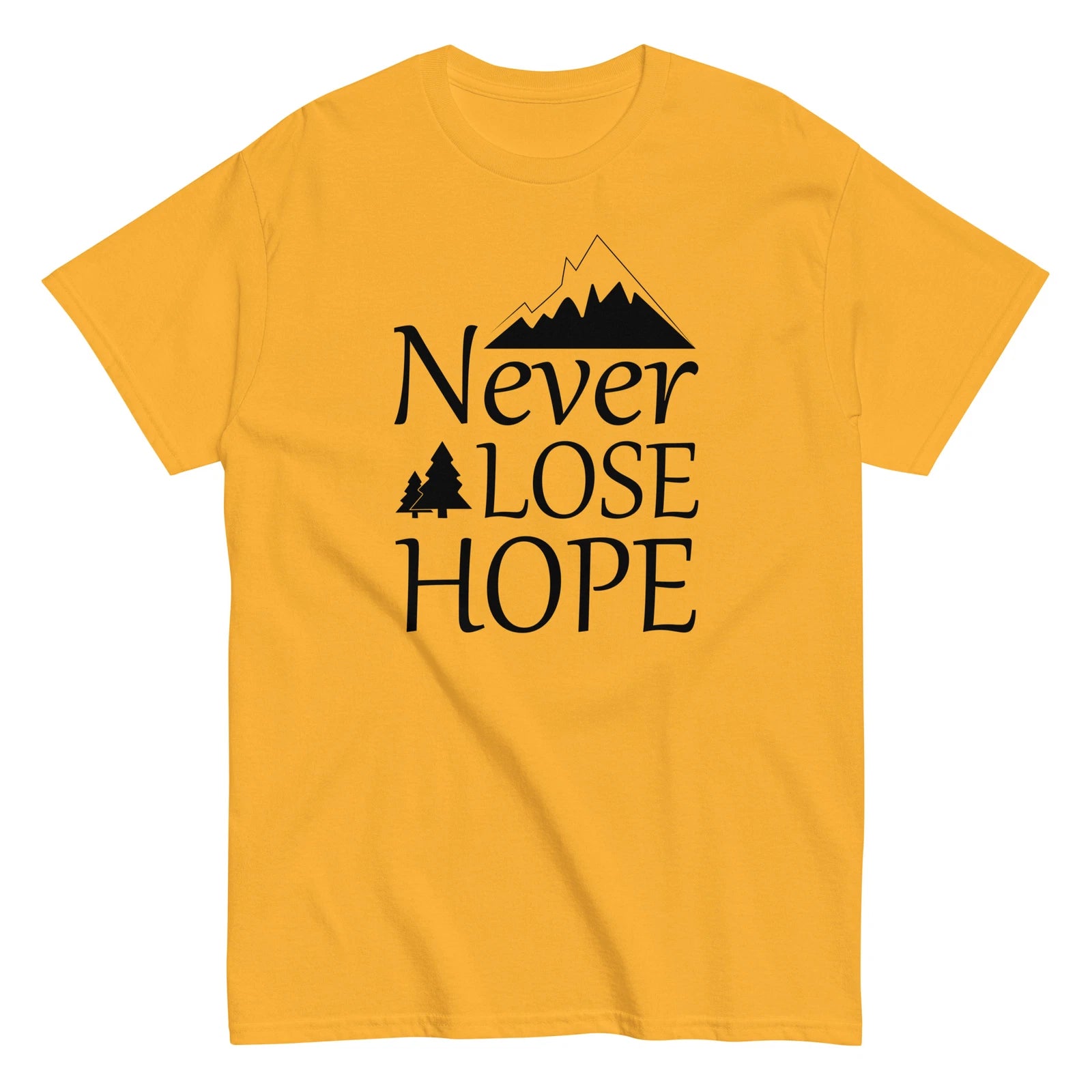 Premium T-shirt  Camping  Unisex Never Loose Hope Tee