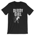 Derby Girl T-Shirt. Roller Derby Shirt 100% Cotton Premium Tee NEW