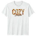 Cozy Season T-Shirt Boho Floral Fall Season Gift For Him And Her