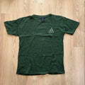 HUF Triple Triangle T-Shirt Dark Green L Streetwear Made in USA