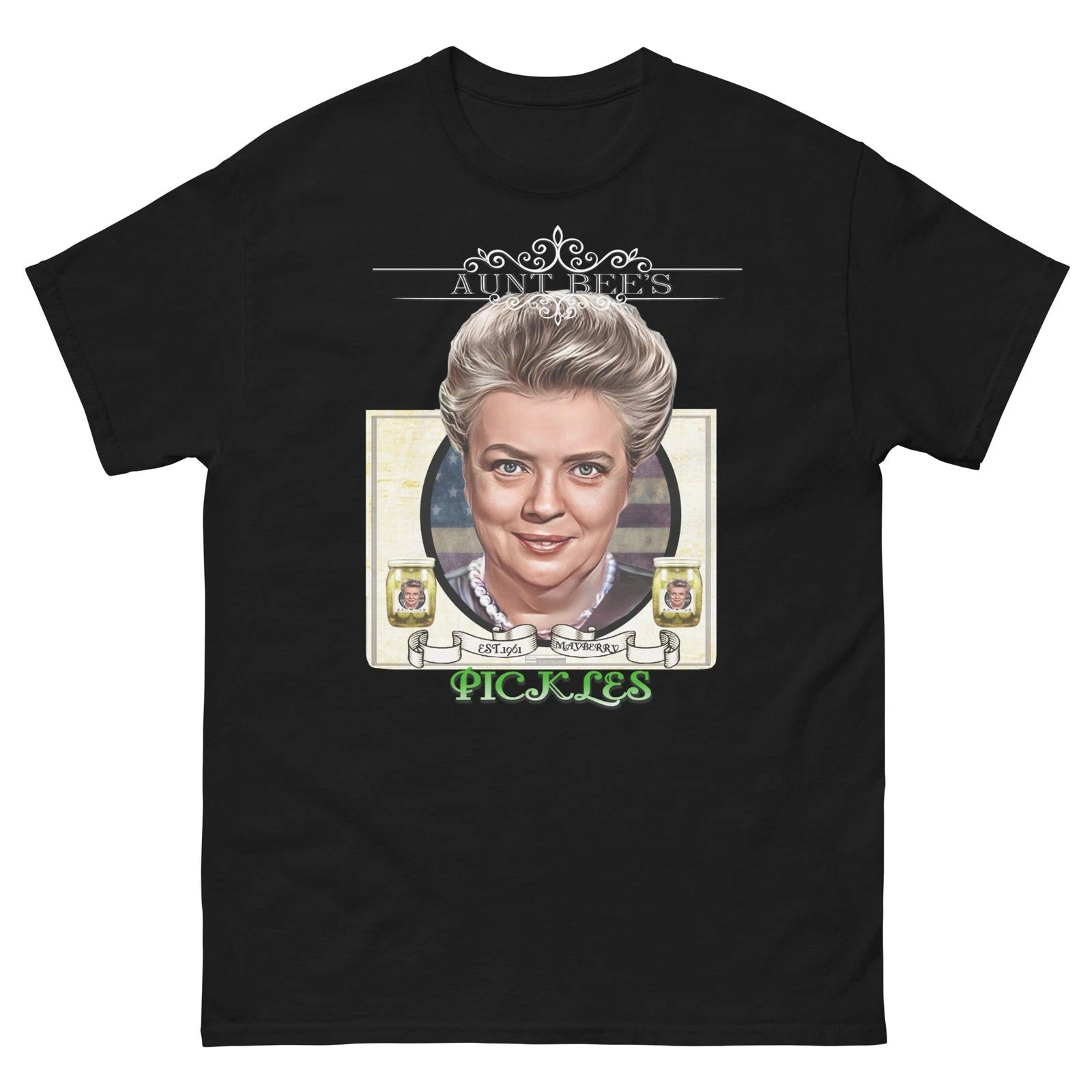 Aunt Bee's Delicious Pickles iCONS Graphics Tee