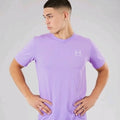 UNDER ARMOUR Mens T-SHIRT Short Sleeved Summer Tee Top Size XL Purple BNWT New