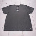 CLSC Shirt Mens 2XL Gray Solid Logo Hem Suckstosuck Streetwear Crewneck Tee