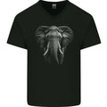 An Awesome Elephant Mens V-Neck Cotton T-Shirt
