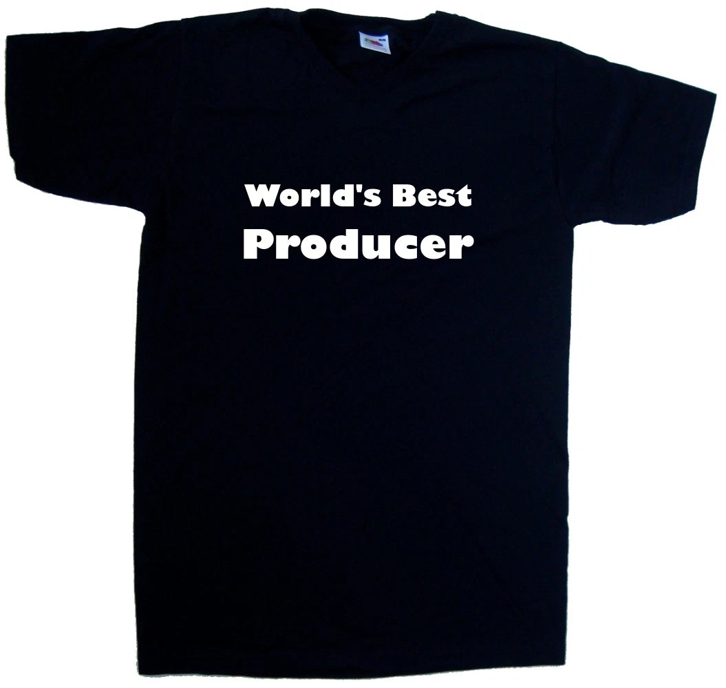 World's Best Producer V-Neck T-Shirt