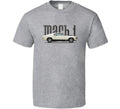 1970 Mach 1 Mustang White Musclecar Gift Pony  T Shirt