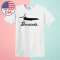 Plymouth Barracuda Classic Car Men's White Size S-5XL