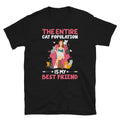 Best Friend Cute Cat Funny Animal Kitty Cats T-Shirt