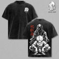Vintage Hells Paradise Gabimaru Washed T Shirt Anime Graphic Tee Unisex Retro