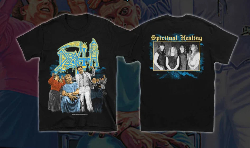 Death T-Shirt – Spiritual Healing Album Shortsleeve Death Metal Tee